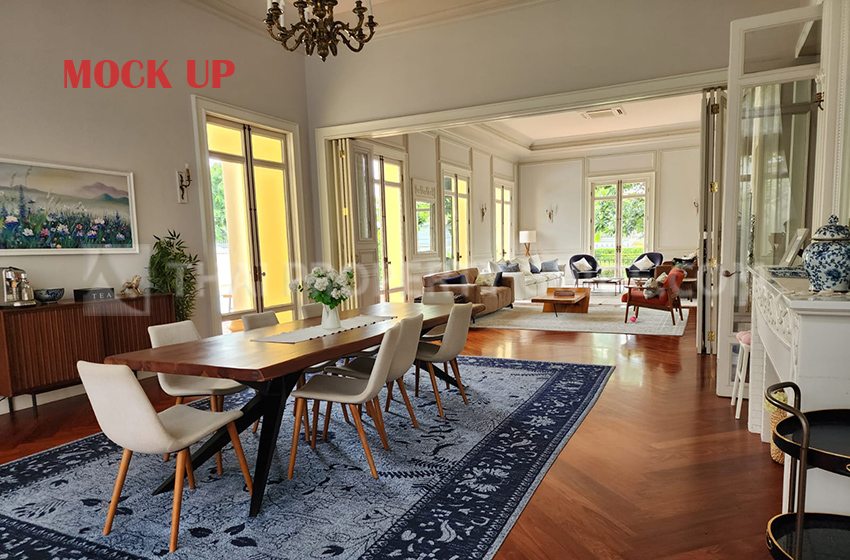 House with Private Pool in New Petchburi 